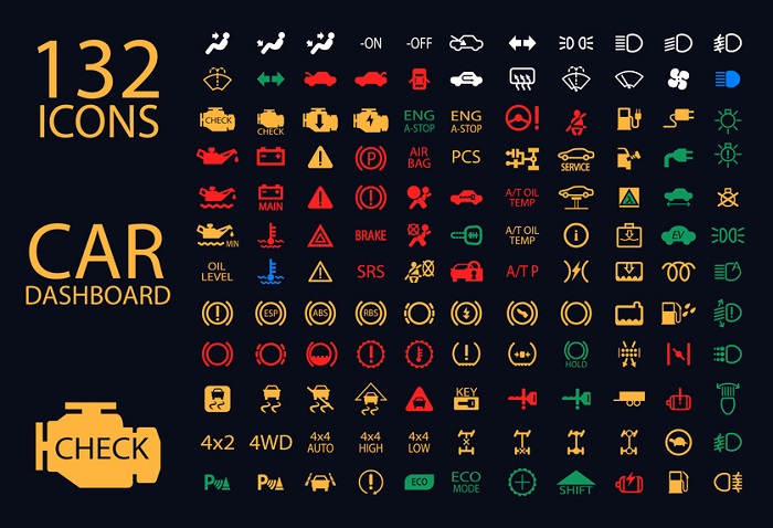 mini r56 warning symbols