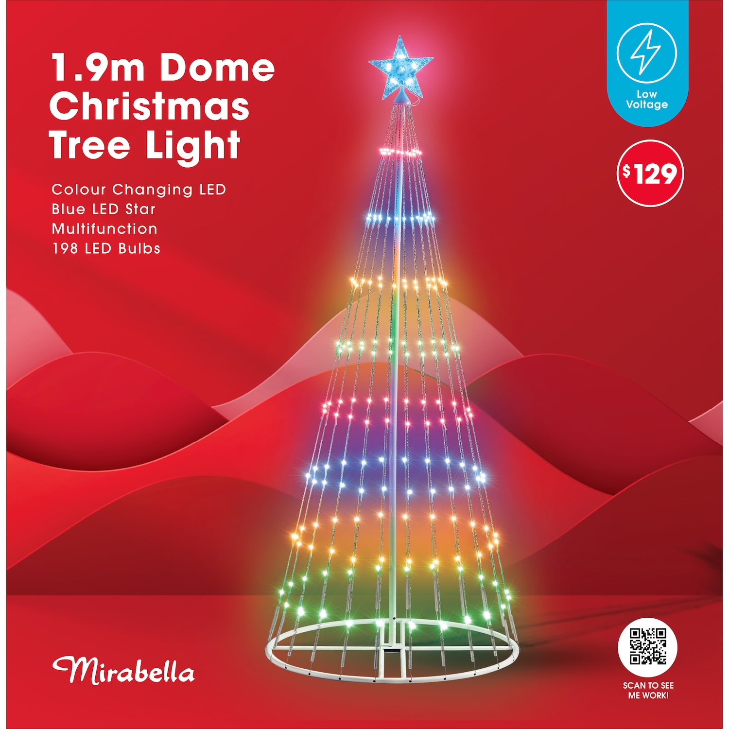 mirabella pop up christmas tree
