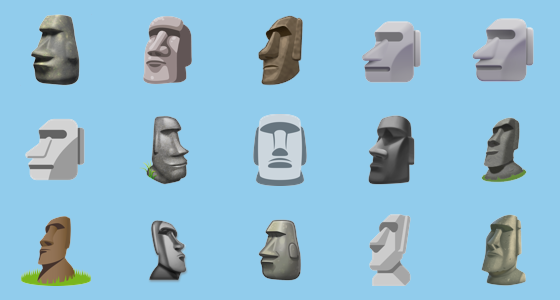 moai emoji