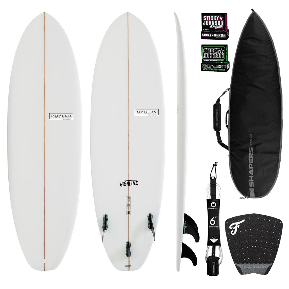 modern highline surfboard