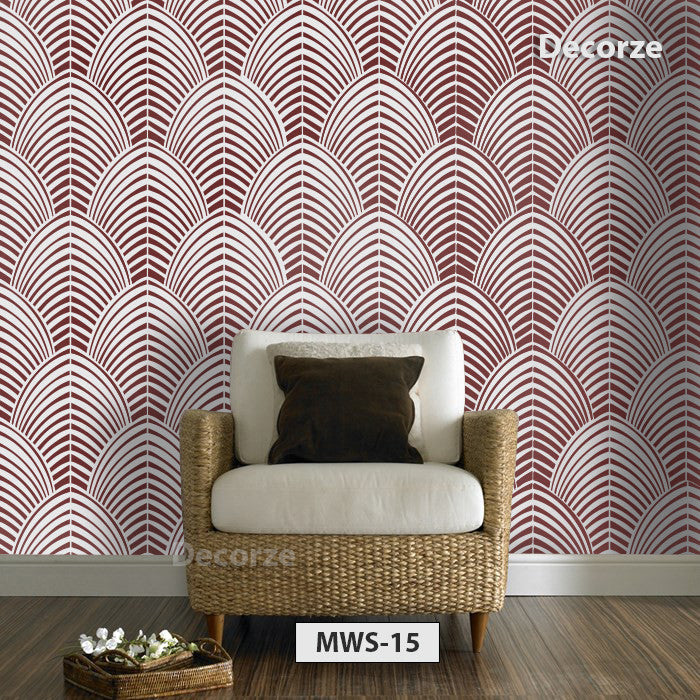 modern wall stencils india