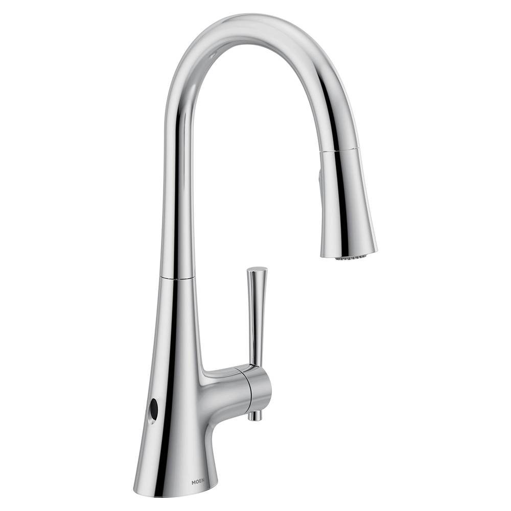 moen kitchen faucet with pull-out spray