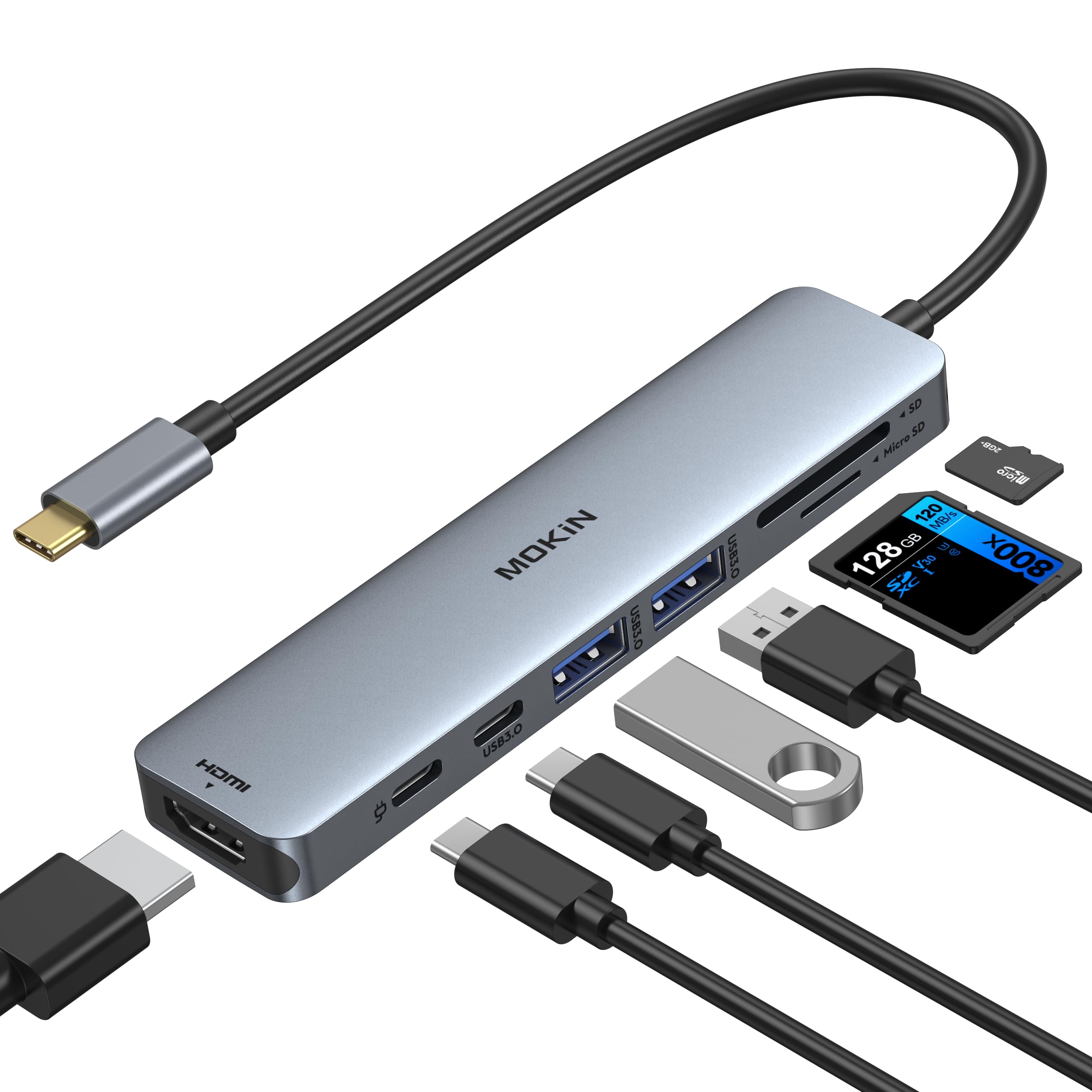 mokin usb c hub