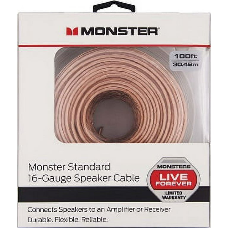 monster cable speaker wire