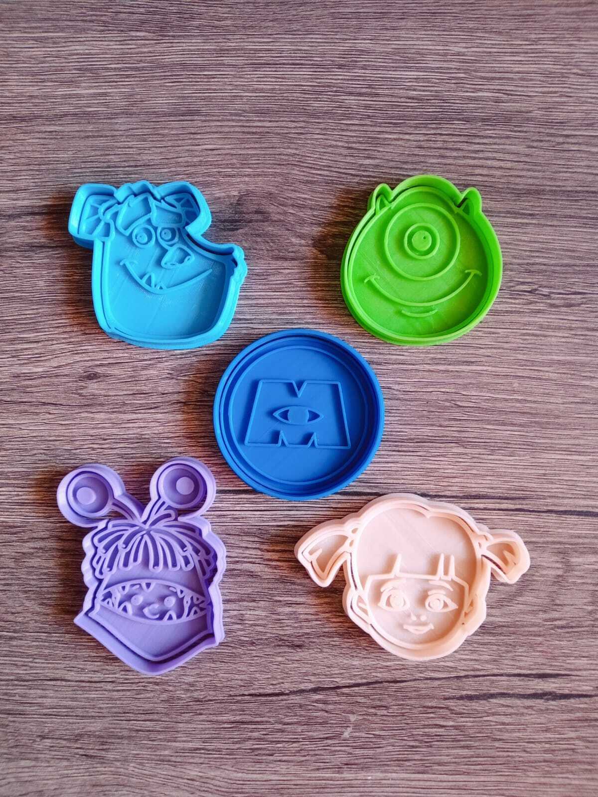 monsters inc cookie cutters