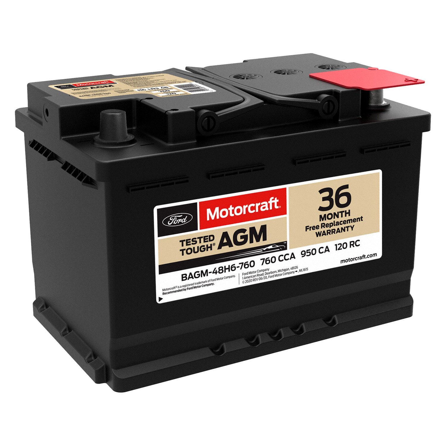 motorcraft max battery