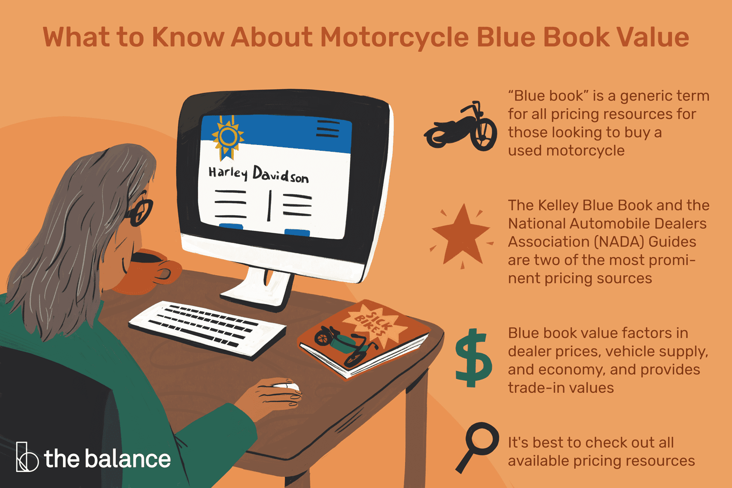 motorcycle blue book value