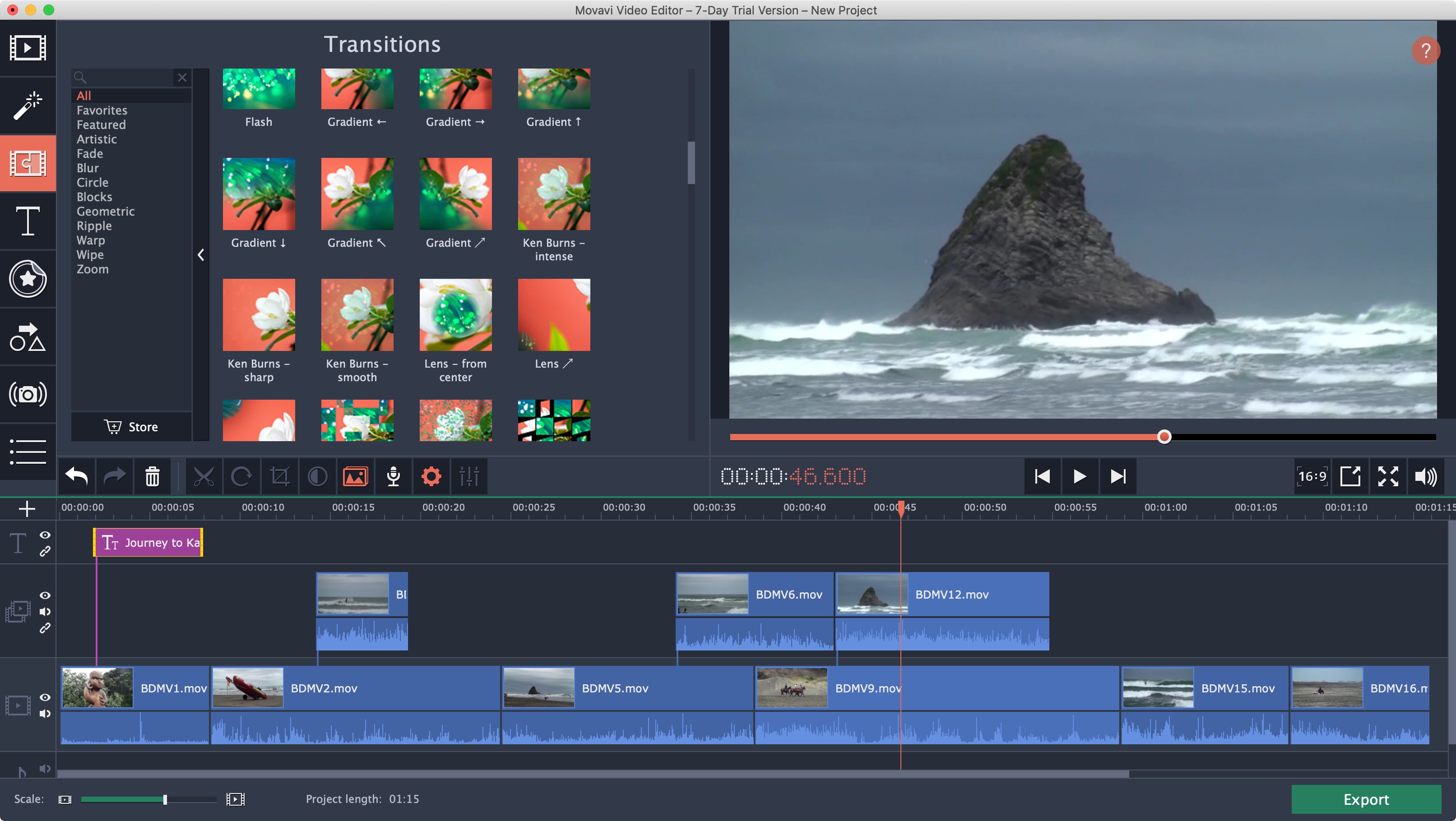 movavi video editor