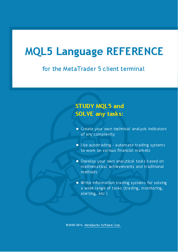 mql5 documentation pdf