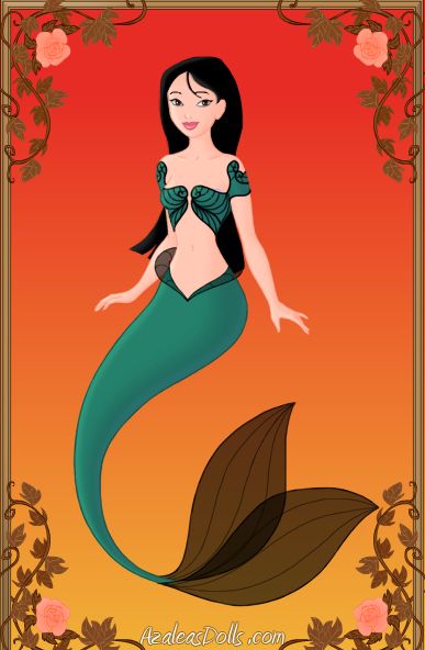 mulan as a mermaid