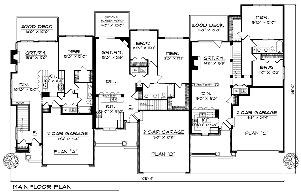 multi family home designs