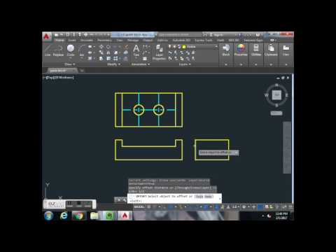 multi view block autocad