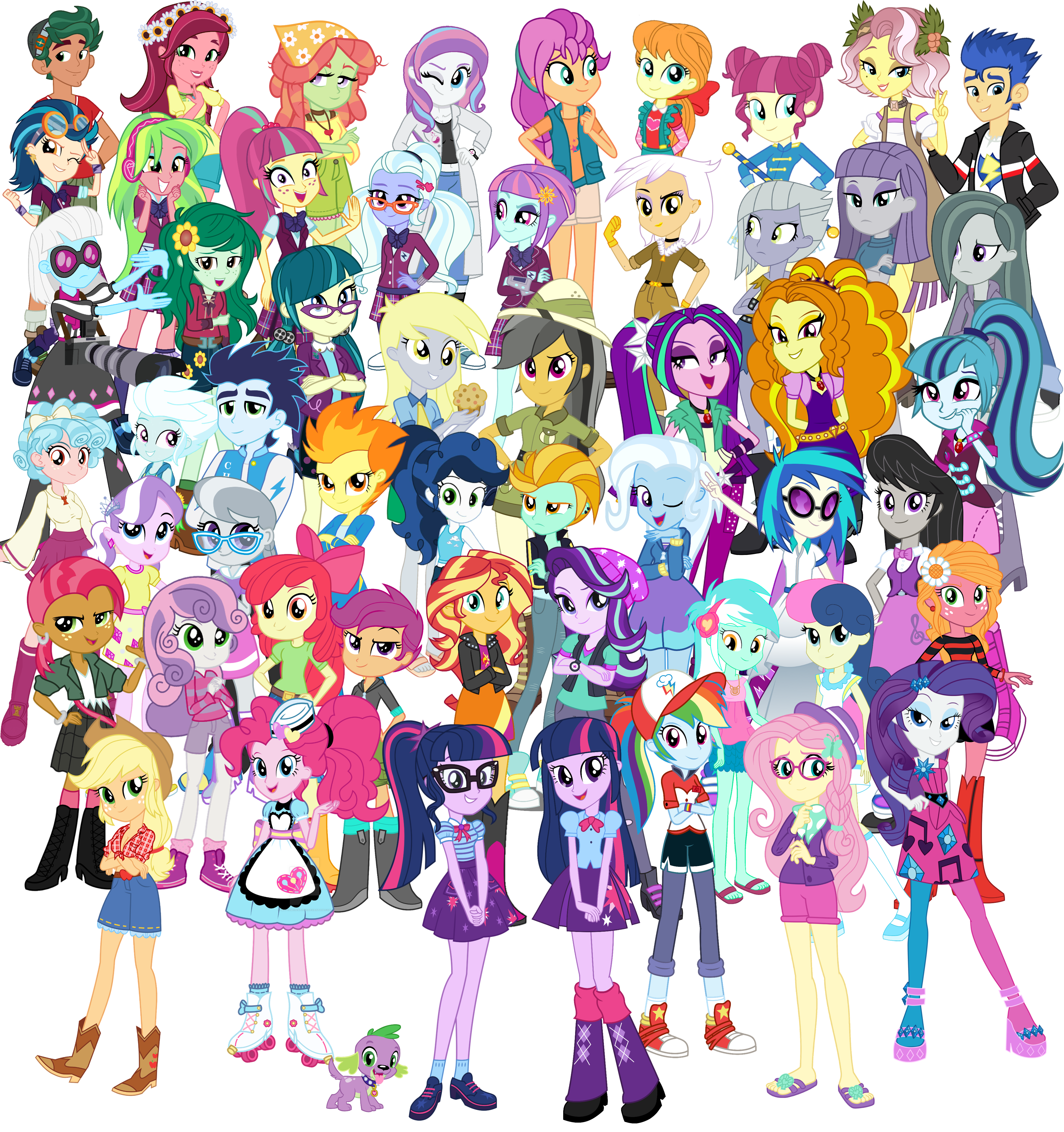 my little pony equestria characters