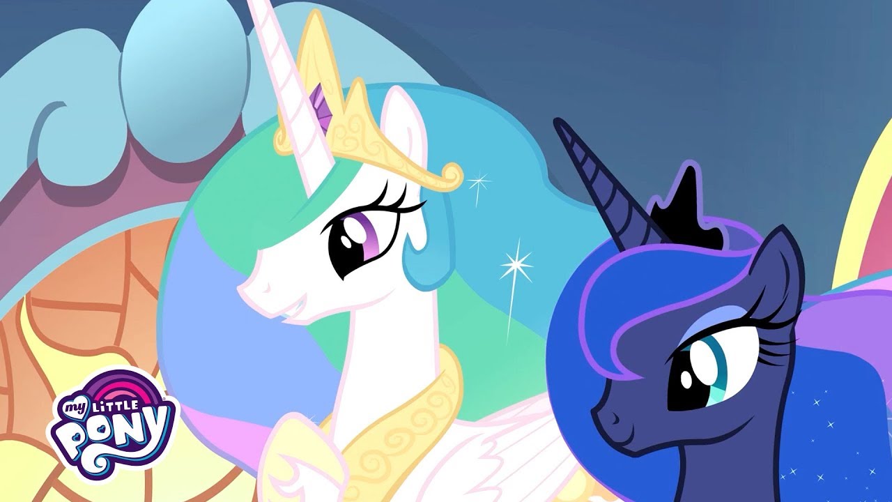 my little pony princess luna and princess celestia