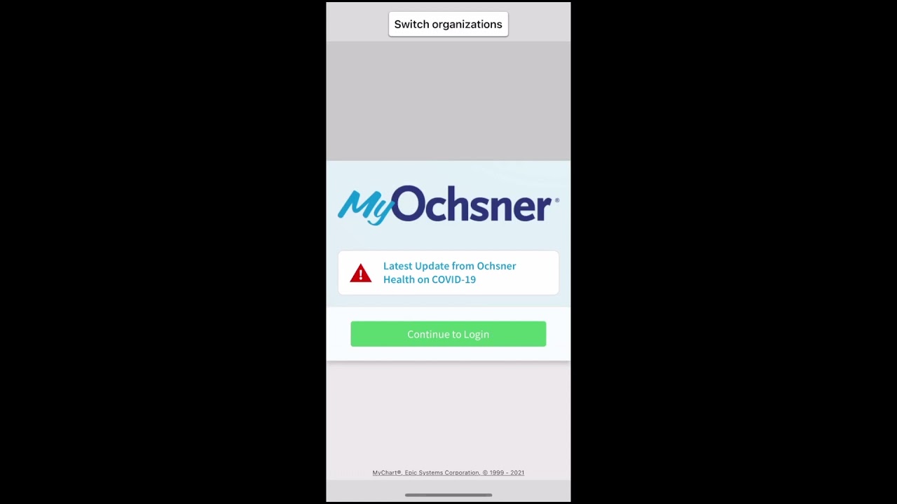 myochsner login