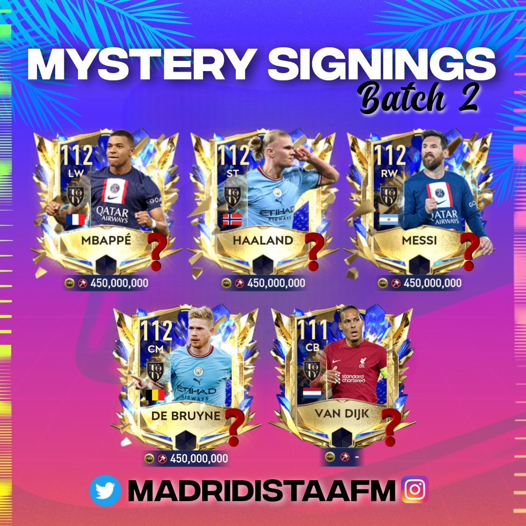 mystery signings fifa mobile