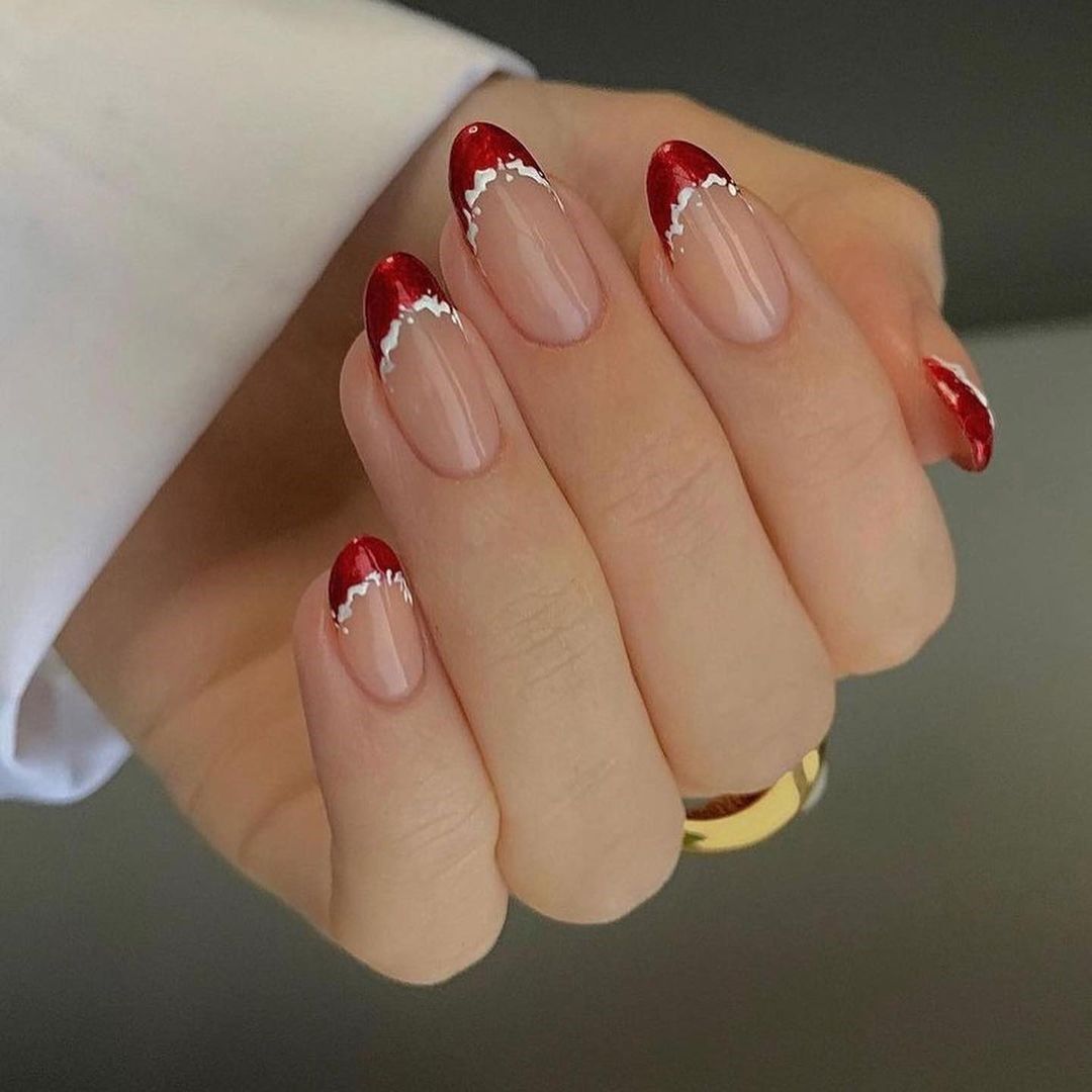 nail inspo weihnachten