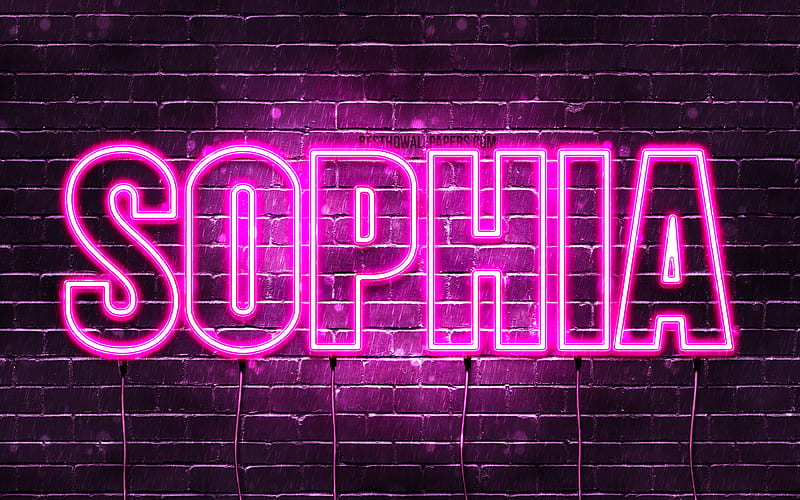 name sophia wallpaper