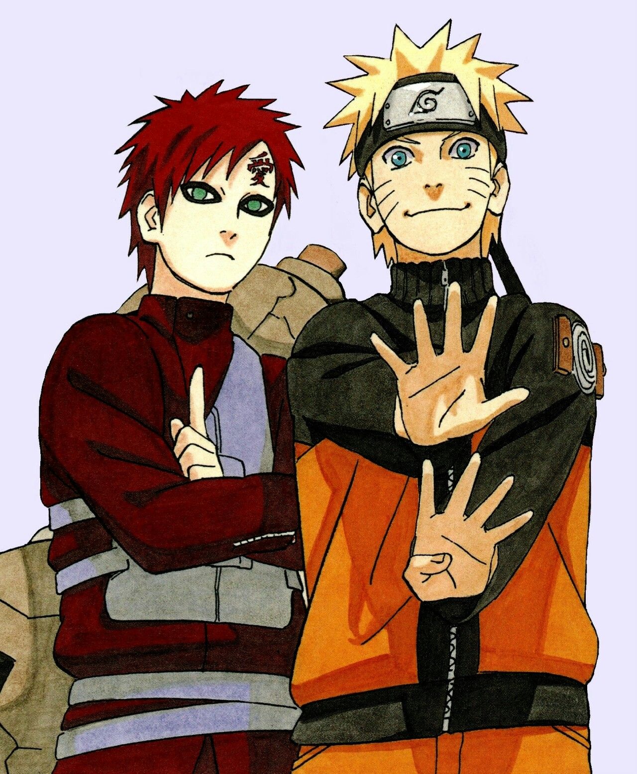 naruto e gaara