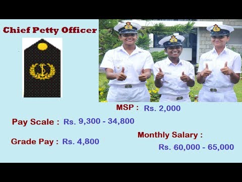 navy chief salary