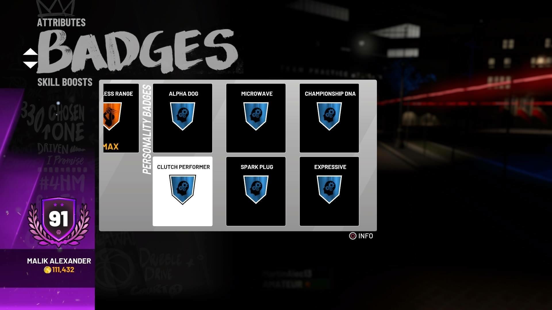 nba 2k19 personality badges