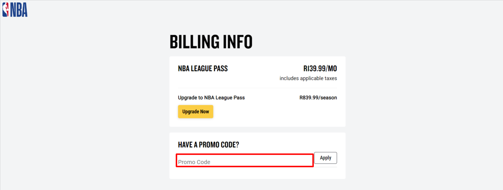 nba league pass discount code