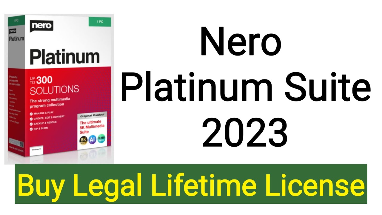 nero platinum suite 2023 full