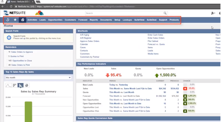 netsuite logn