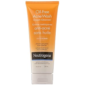 neutrogena face wash for dry acne prone skin