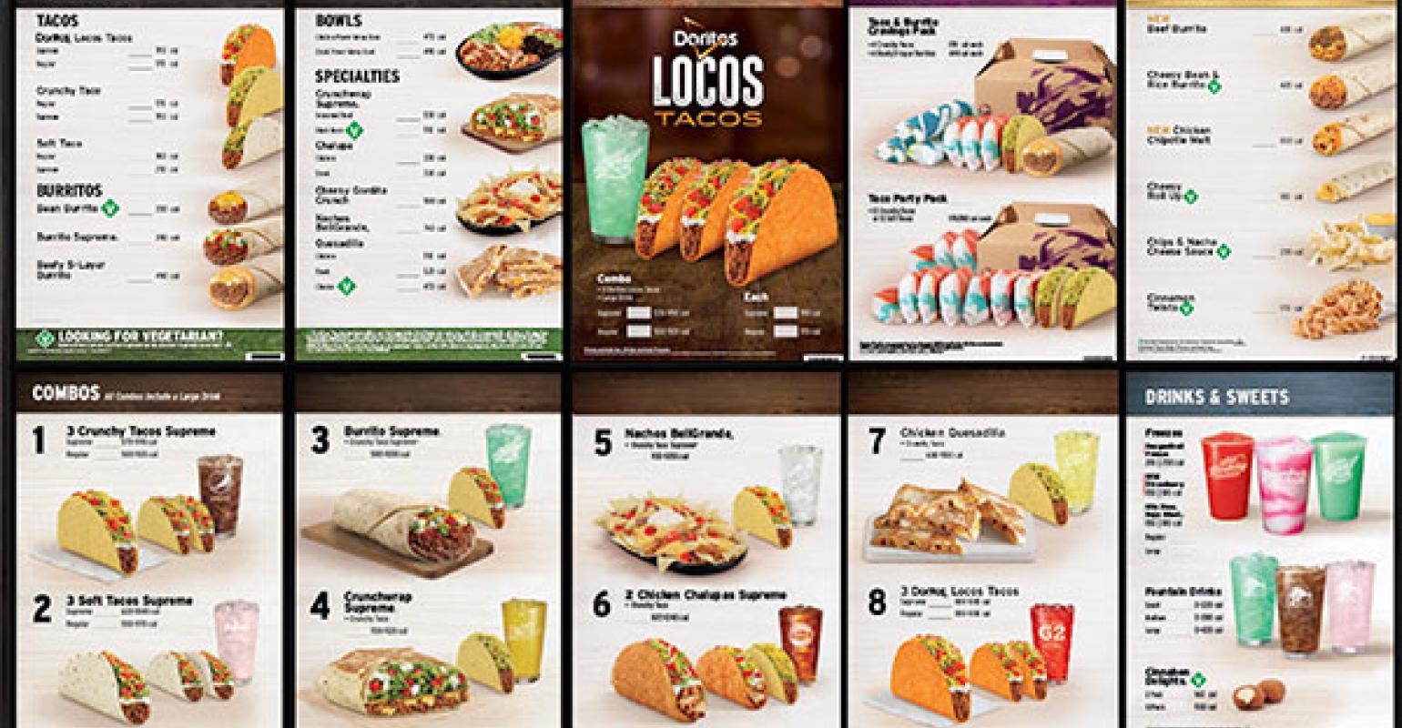 new taco bell menu