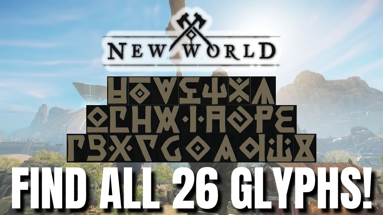 new world rotate the glyphs