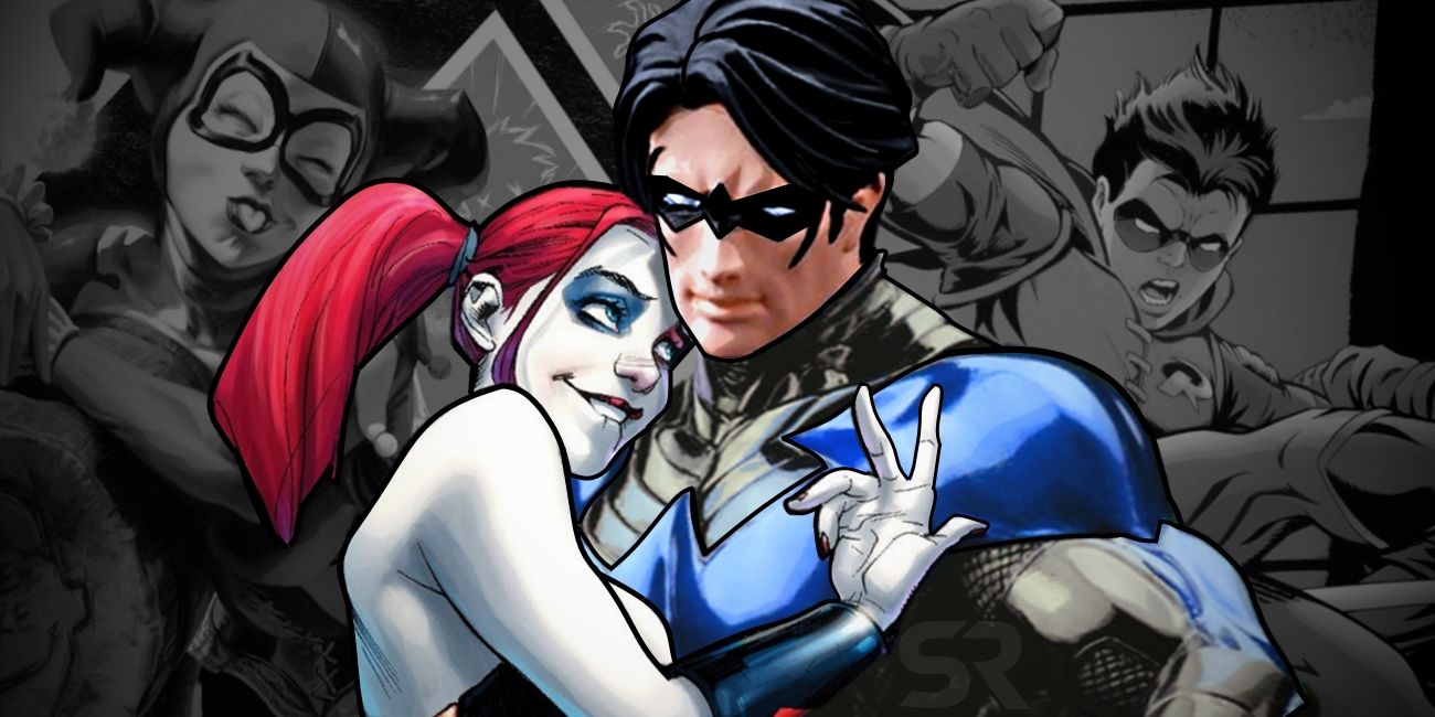 nightwing and harley quinn comic