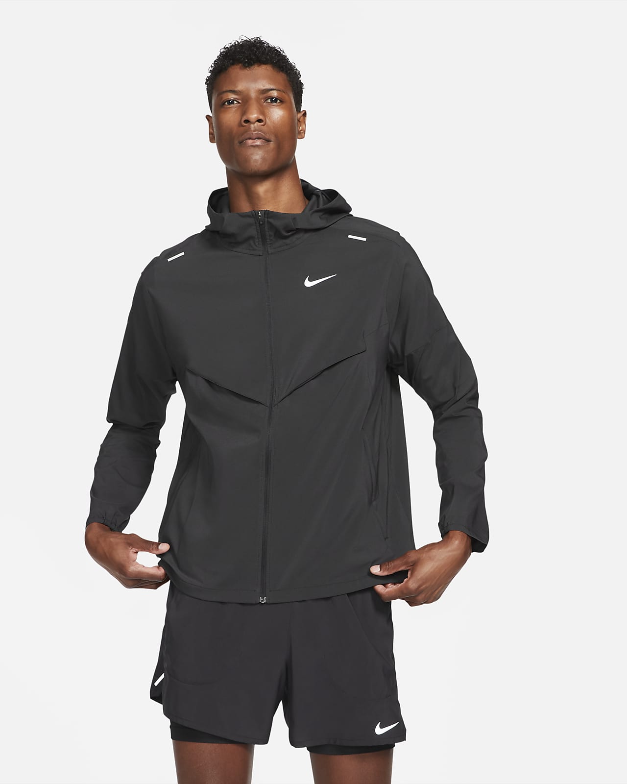 nike running coat