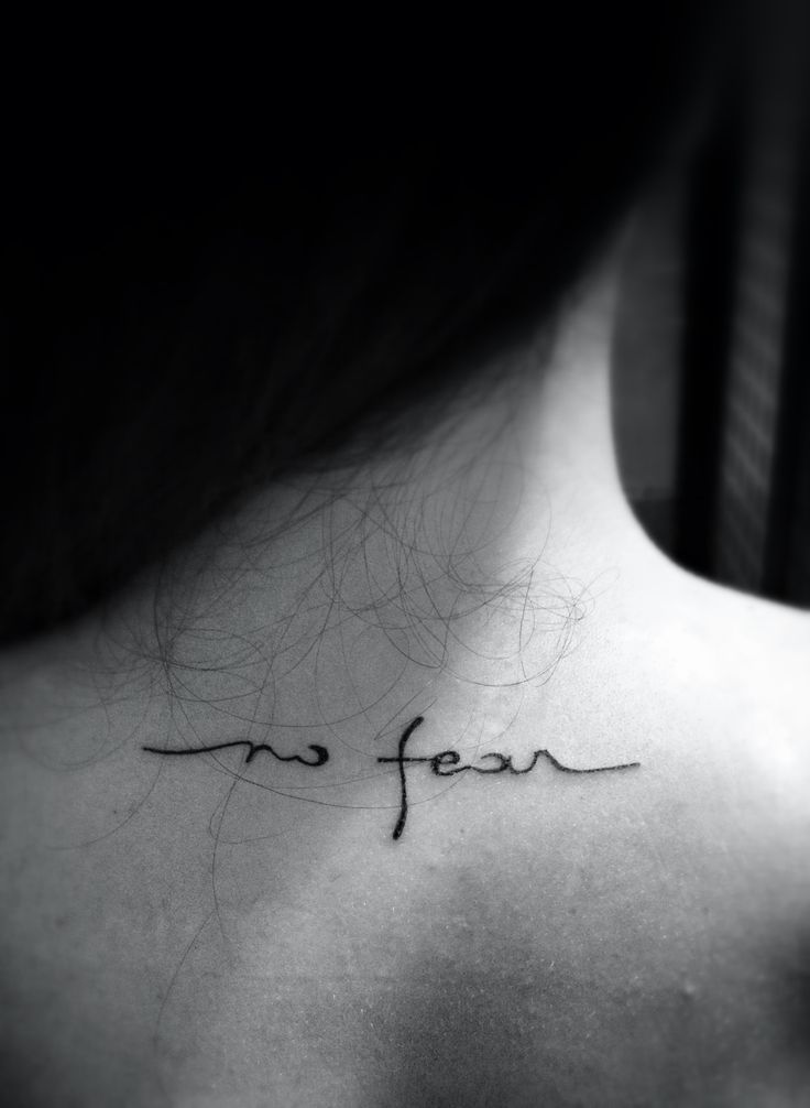 no fear tattoos
