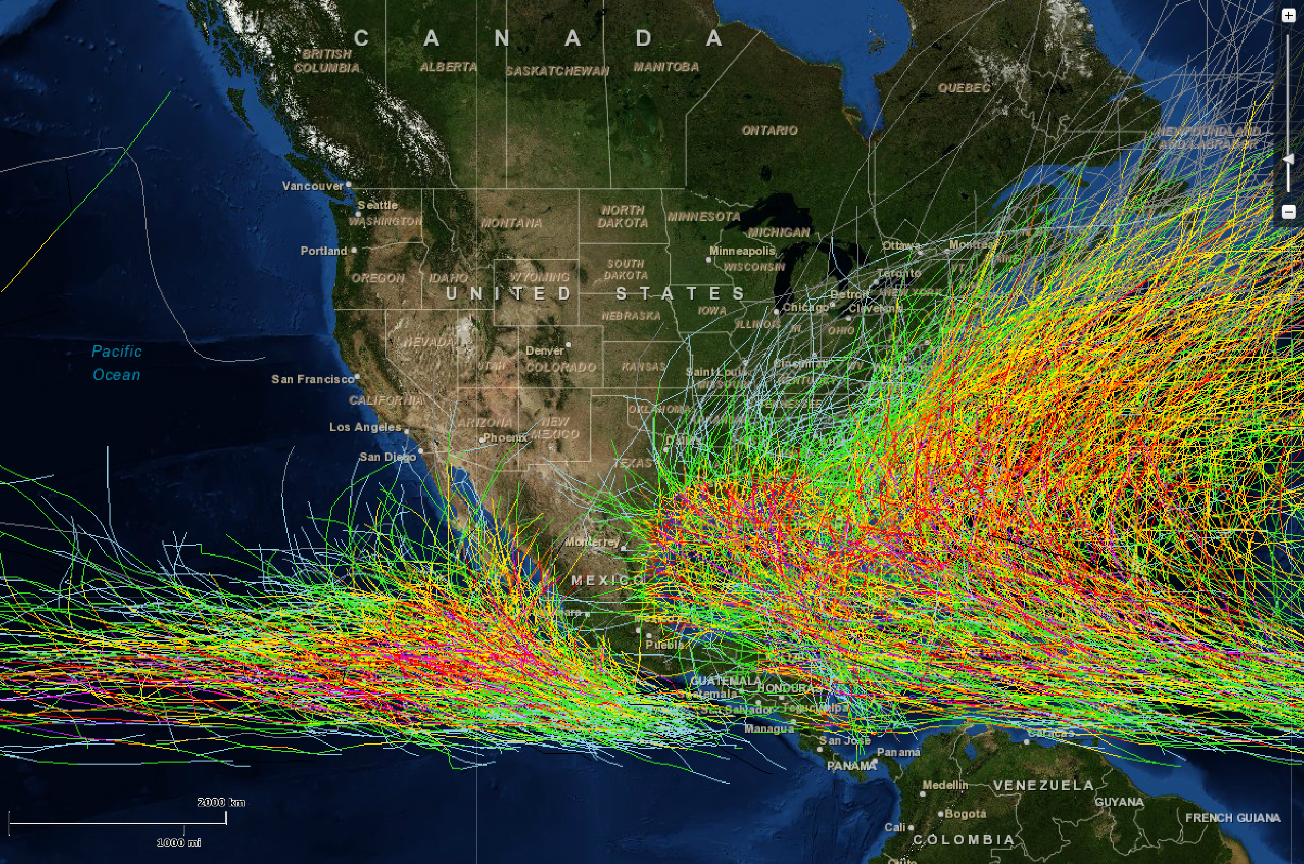 noaa hurricane tracker