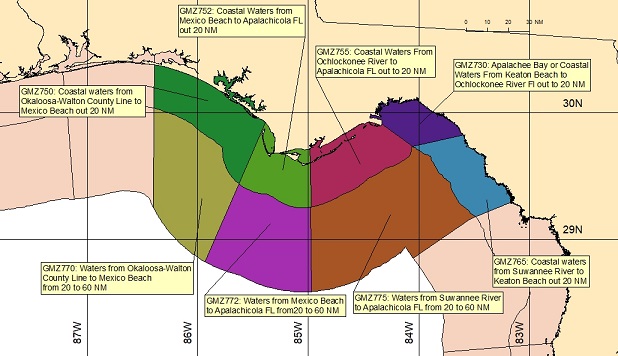 noaa weather forecast by zone