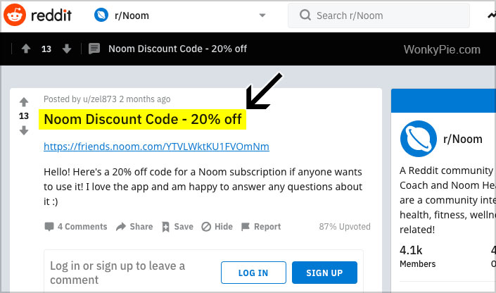 noom promotion codes