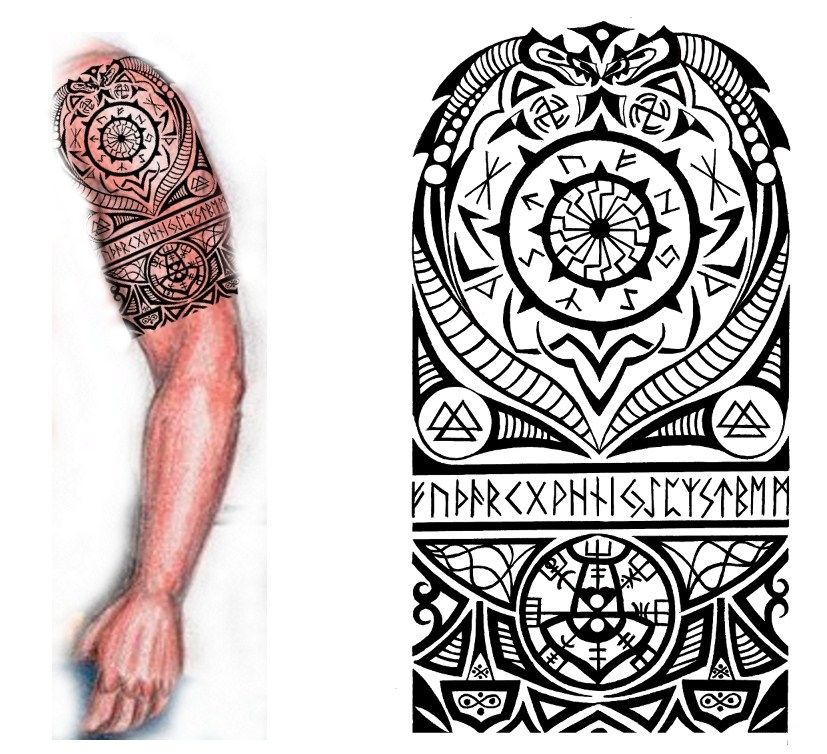 nordic tribal tattoos