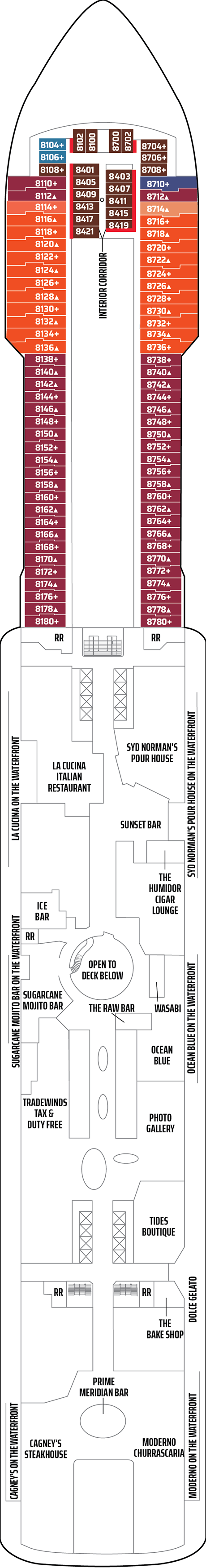 norwegian getaway deck plans