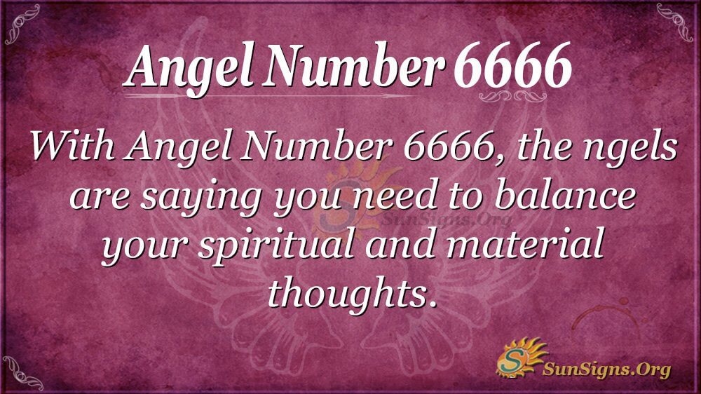 numerology 6666