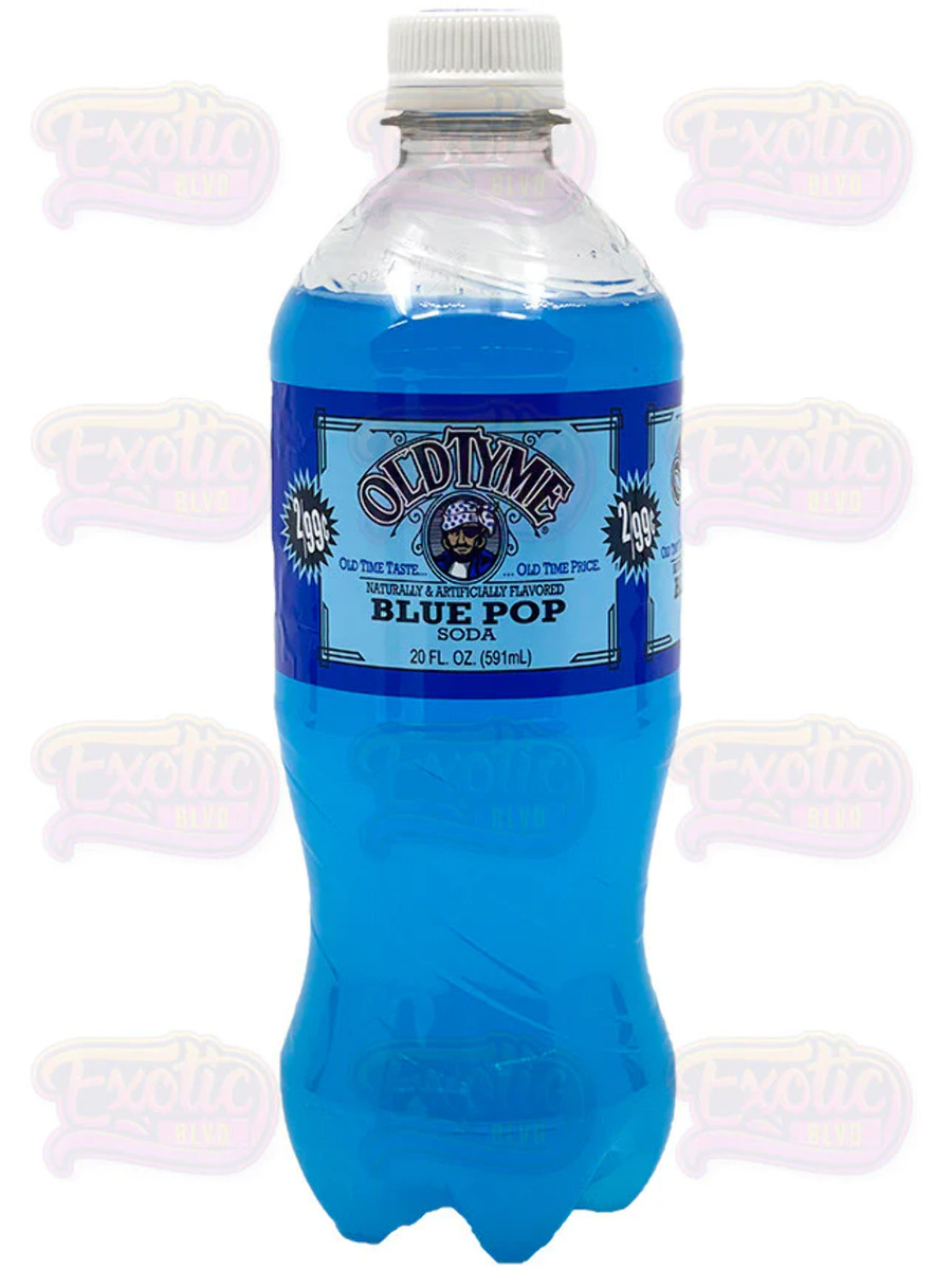 old tyme blue pop