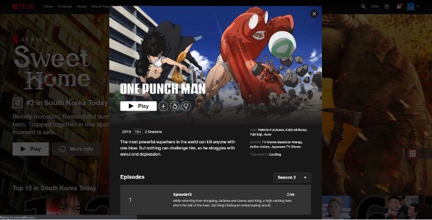 one punch man season 2 netflix nederland