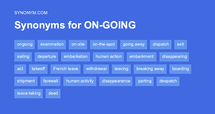 ongoing antonym