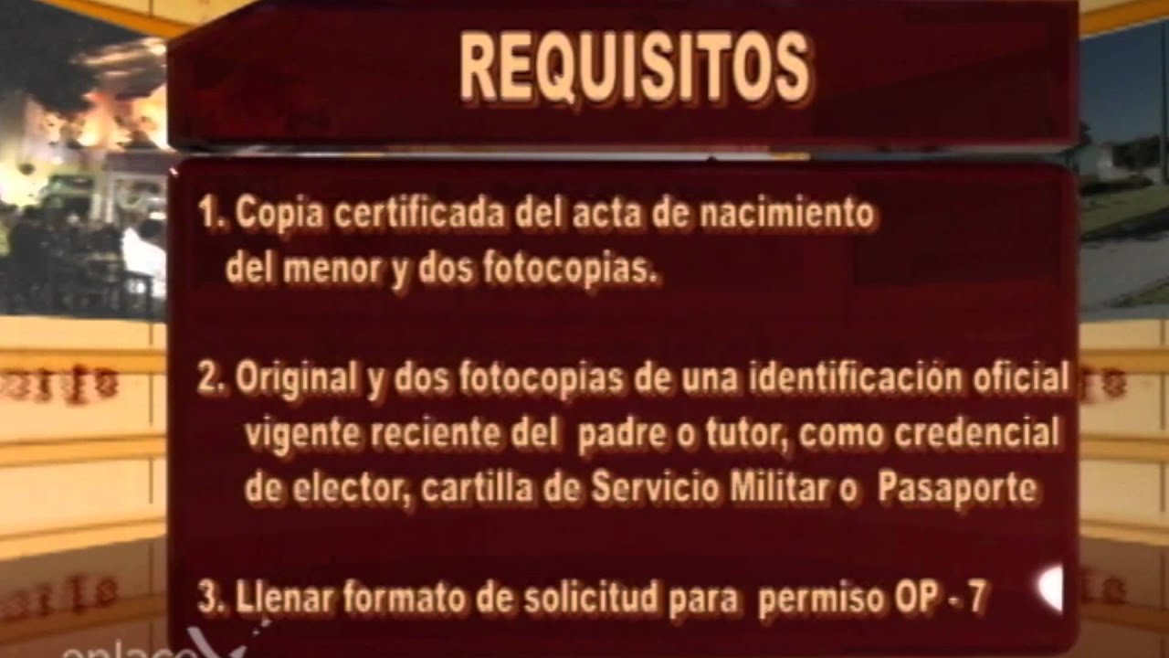 op7 requisitos