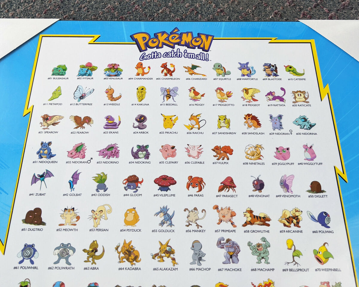 original pokemon 150