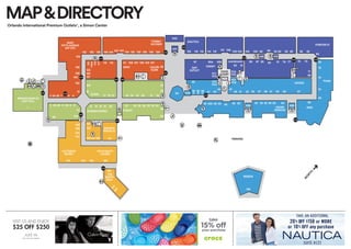 orlando international premium outlets map