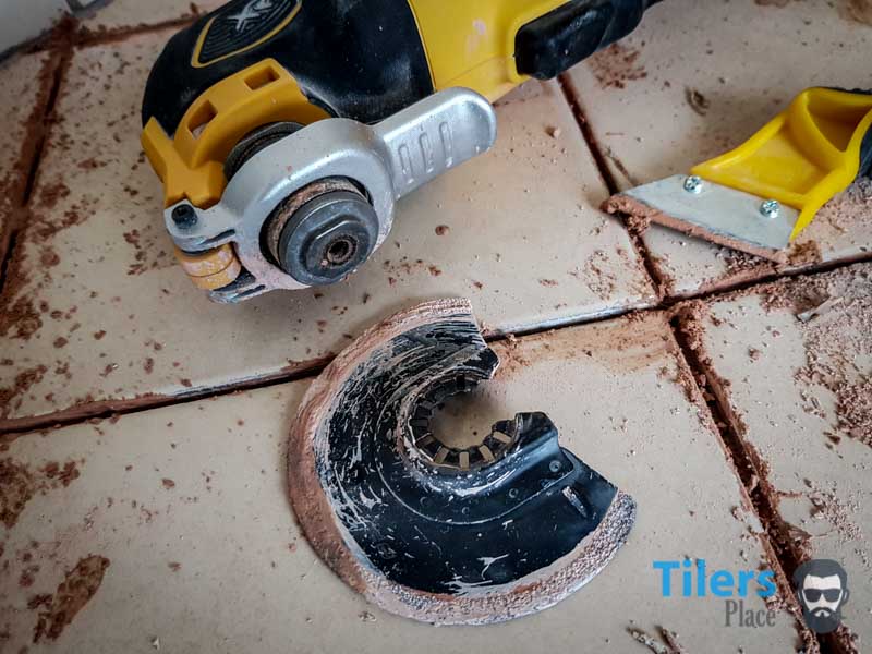 oscillating multi tool grout removal