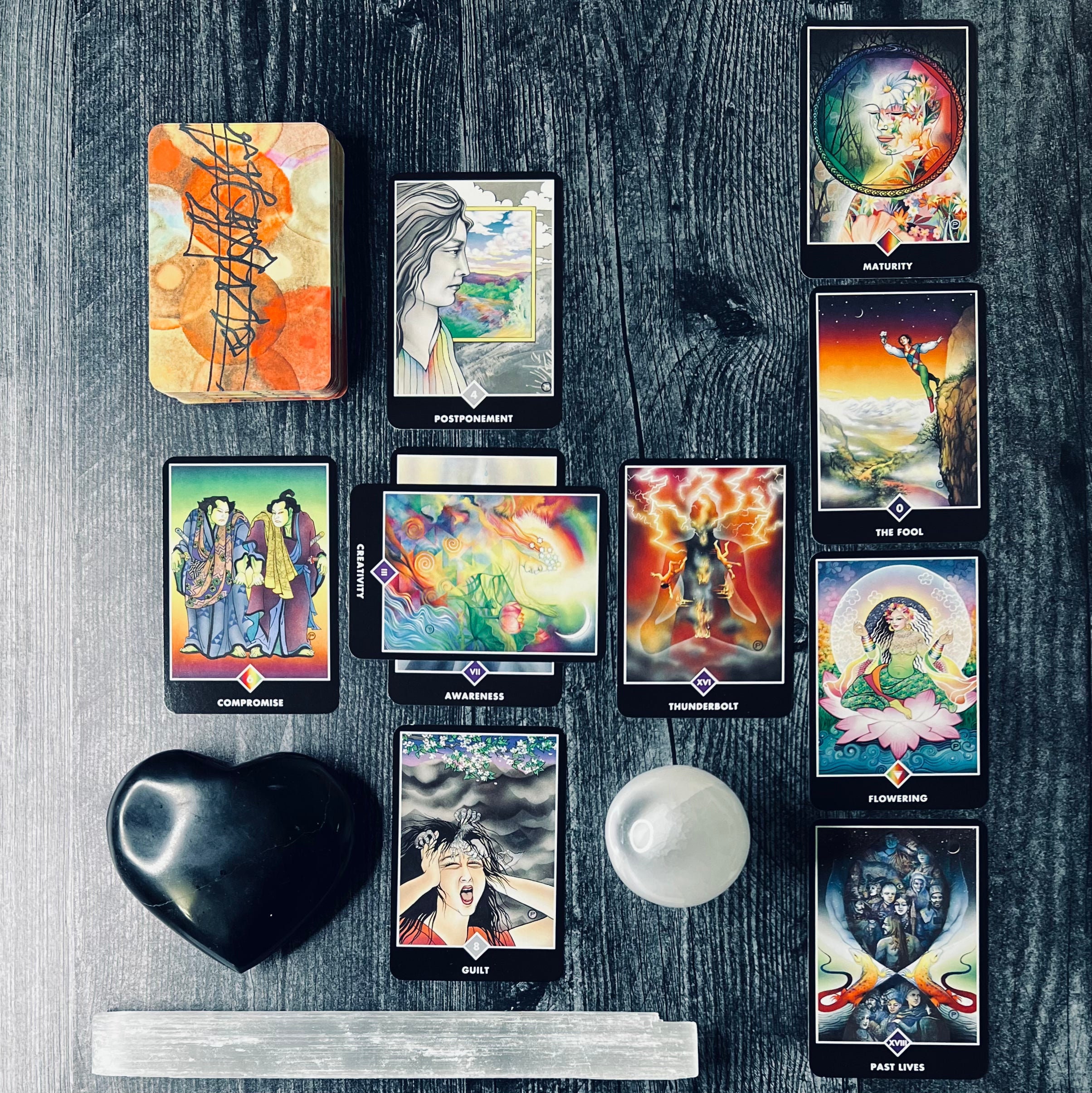 osho zen tarot cards images