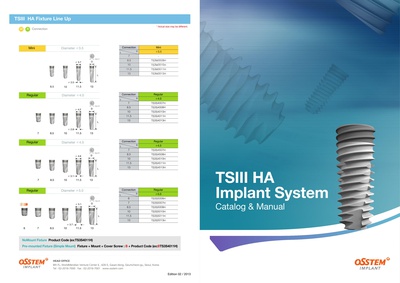 osstem implant catalog