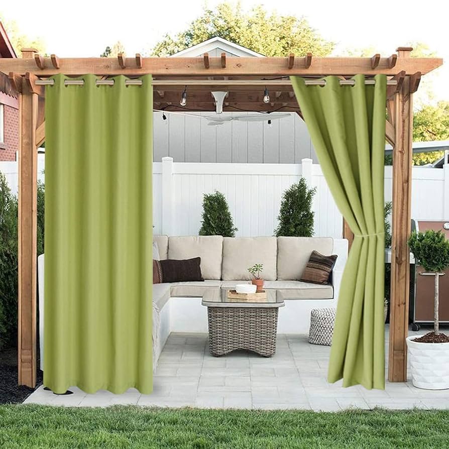 outdoor gazebo curtains